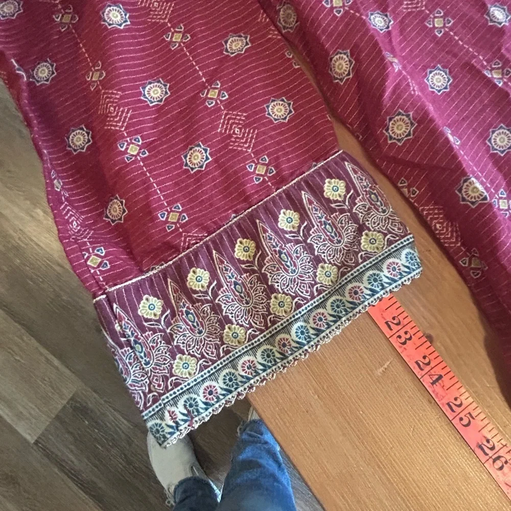 Zeen Size 12 Indian Embroidered Dress